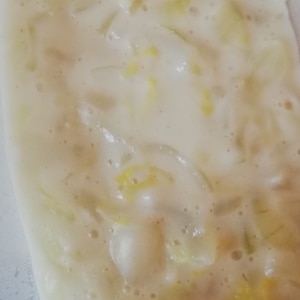 白菜の豆乳クリーム煮